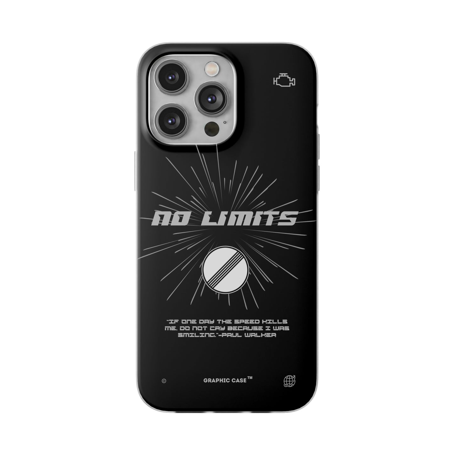 "No limits" High Quality Phone Case