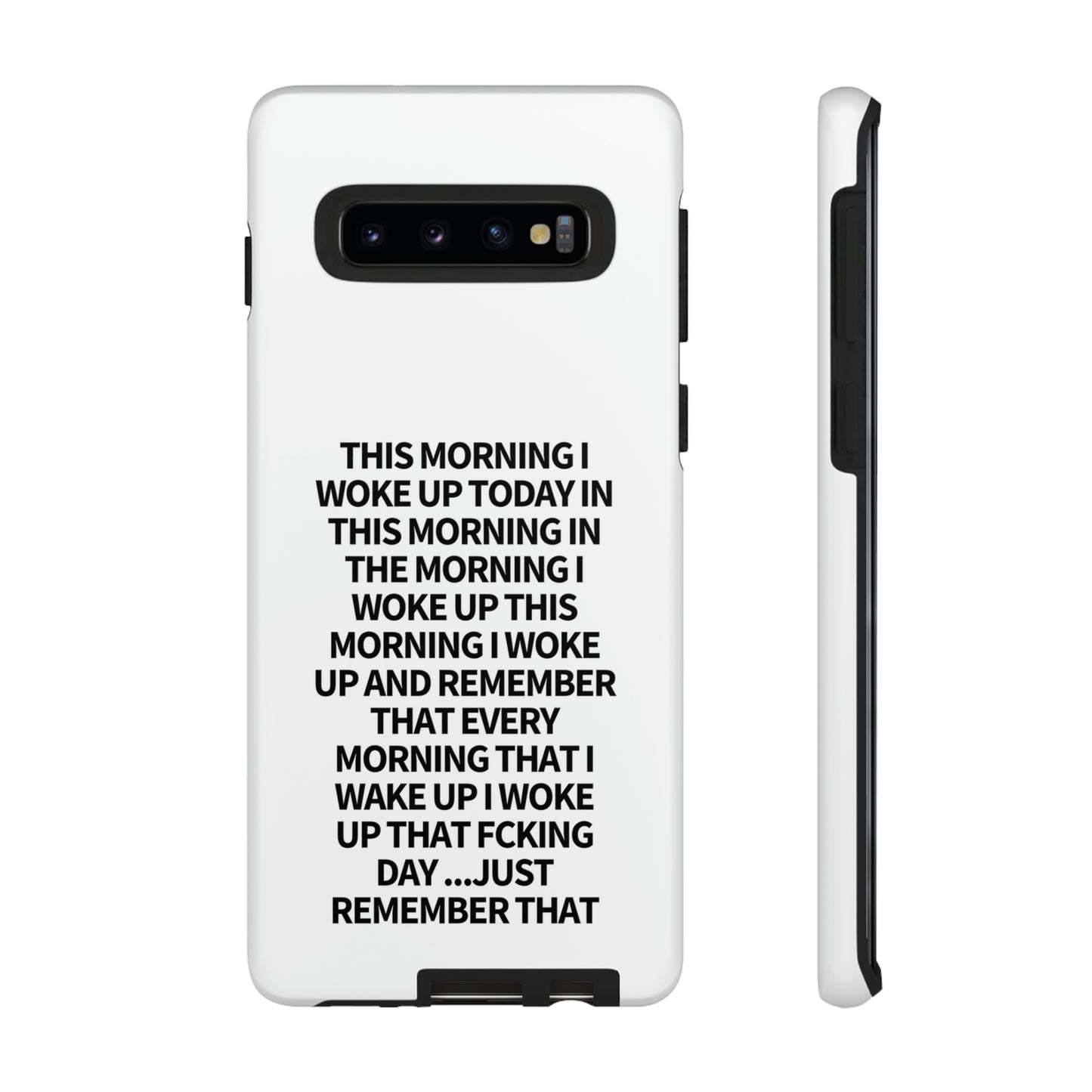 "THIS MORNING" Premium Quality Phone Case