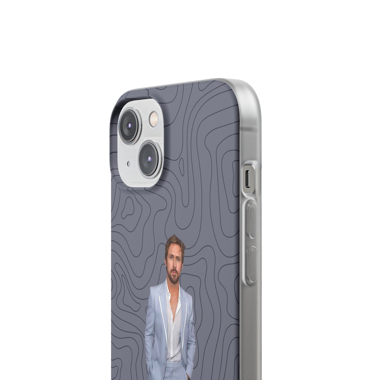 "Ryan Gosling blue" High Quality Phone Case