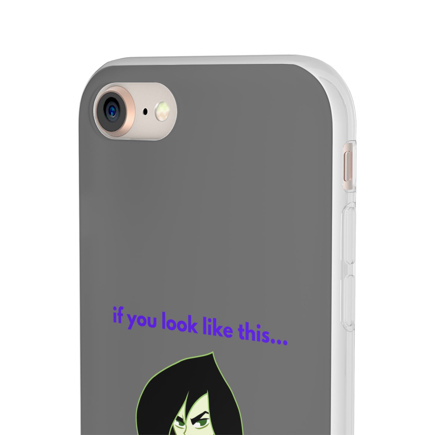 "If you look like this..." High Quality Phone Case