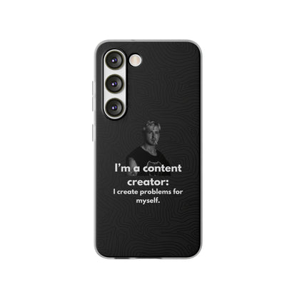 "I'm a content creator" High Quality Phone Case