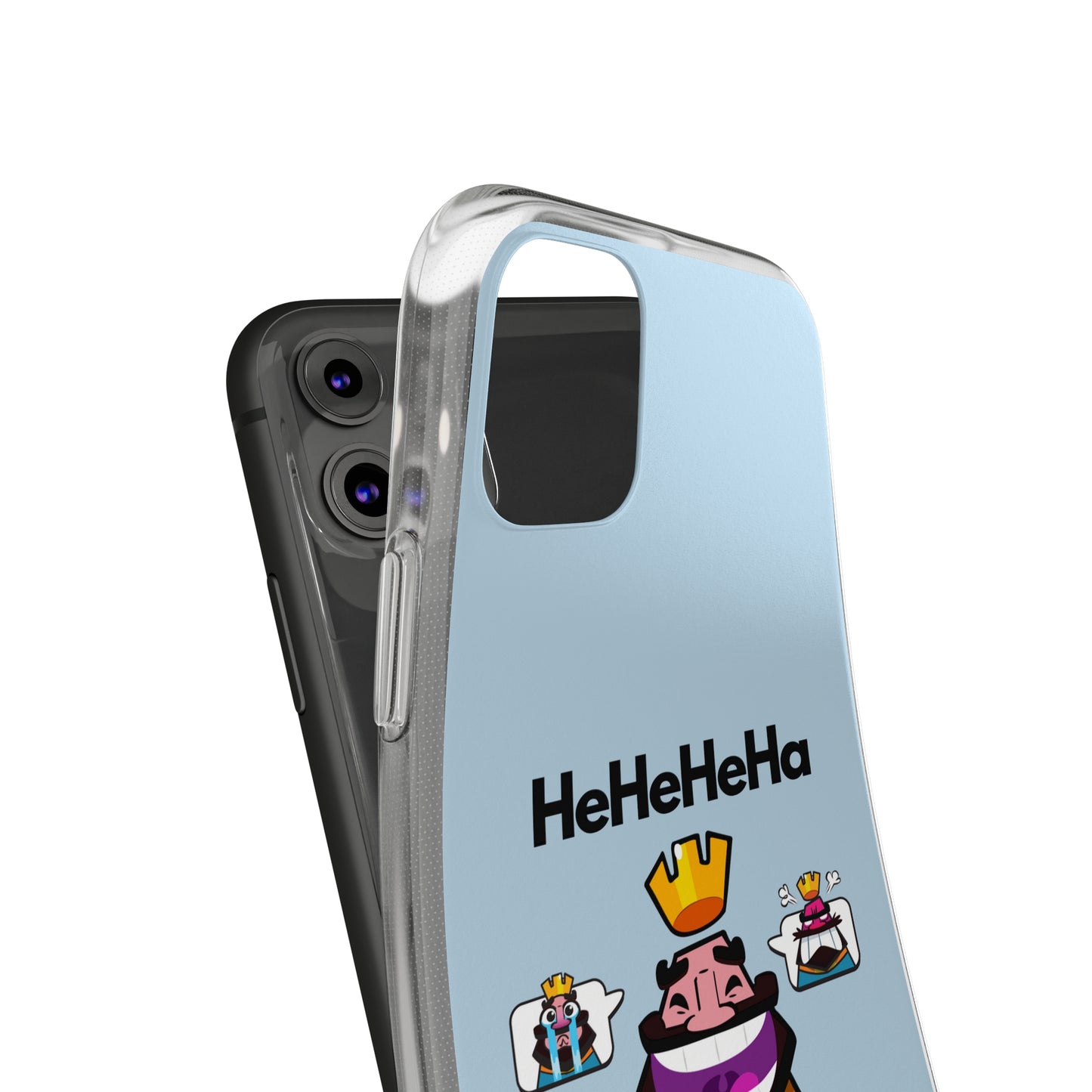 "HeHeHeHa" High Quality Phone Case