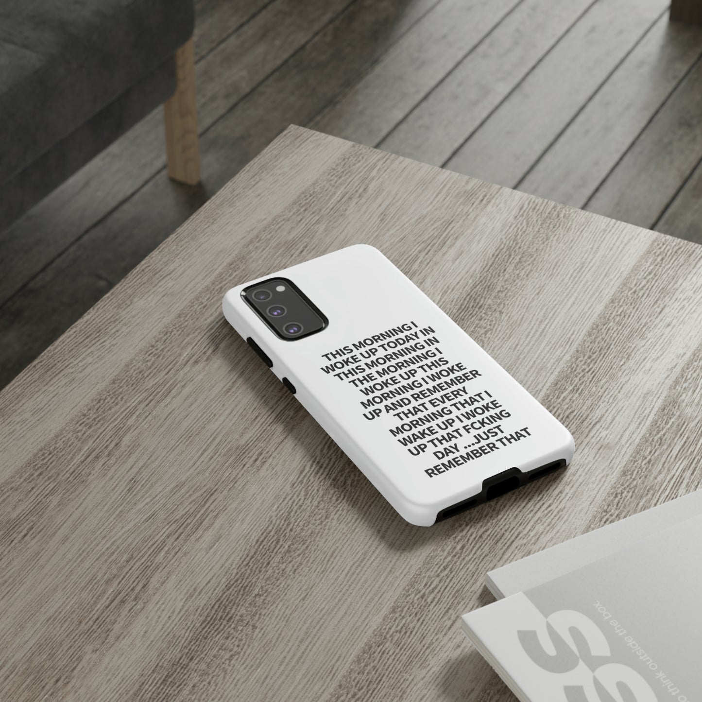 "THIS MORNING" Premium Quality Phone Case