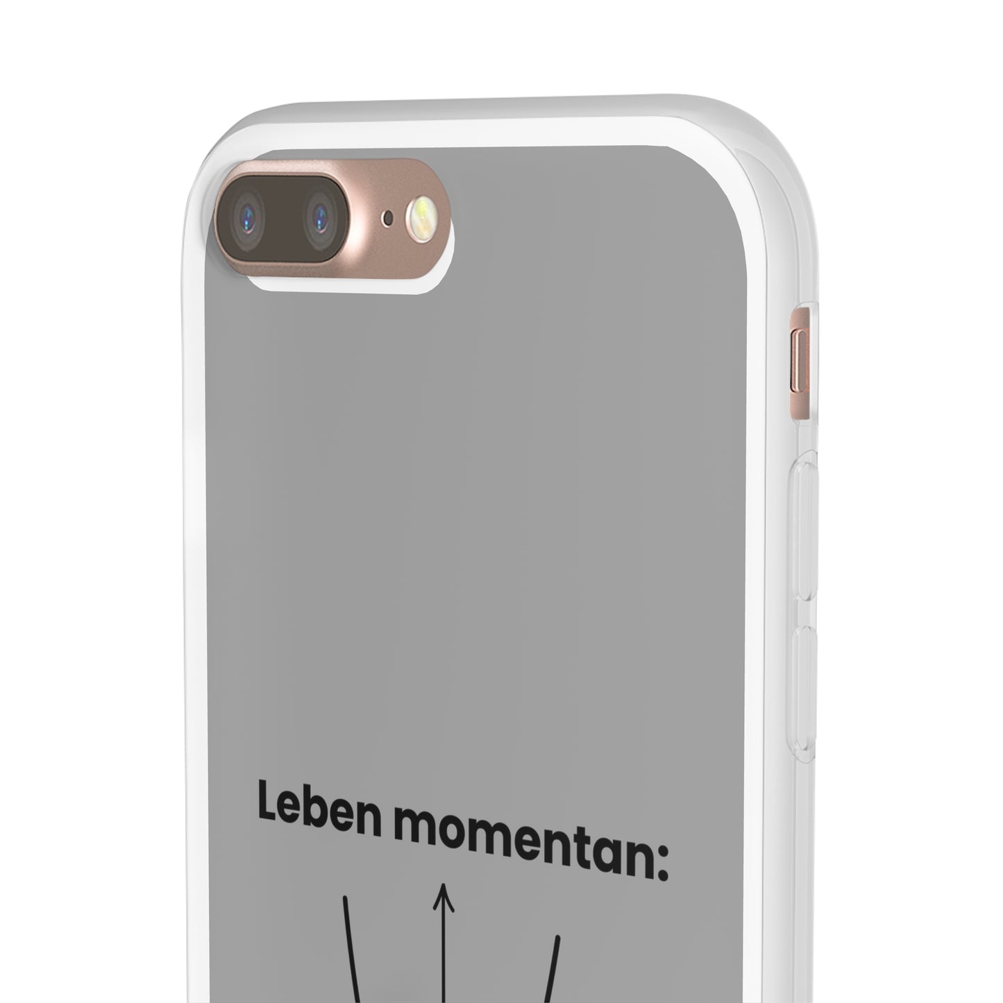 "Leben momentan" High Quality Phone Case