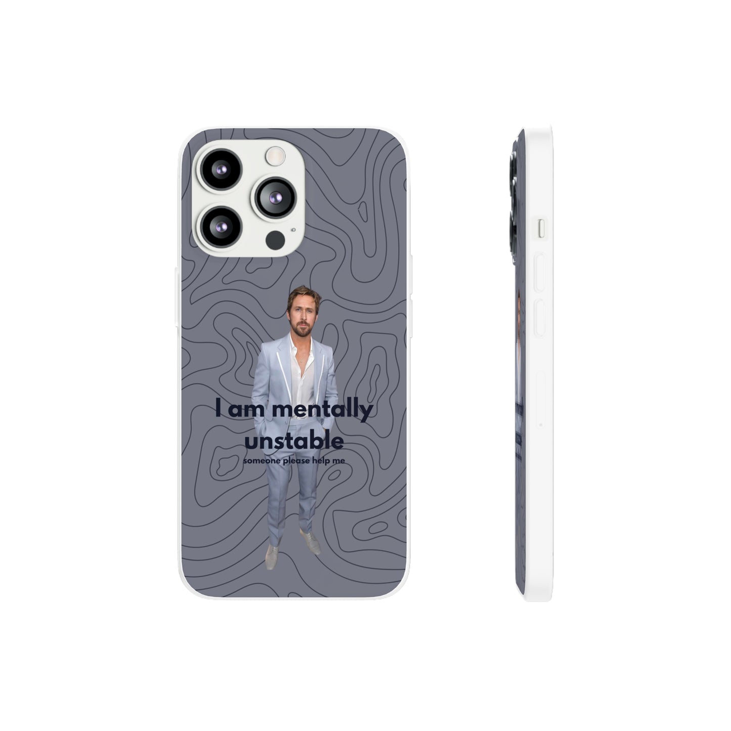 "I am mentally unstable" High Quality Phone Case