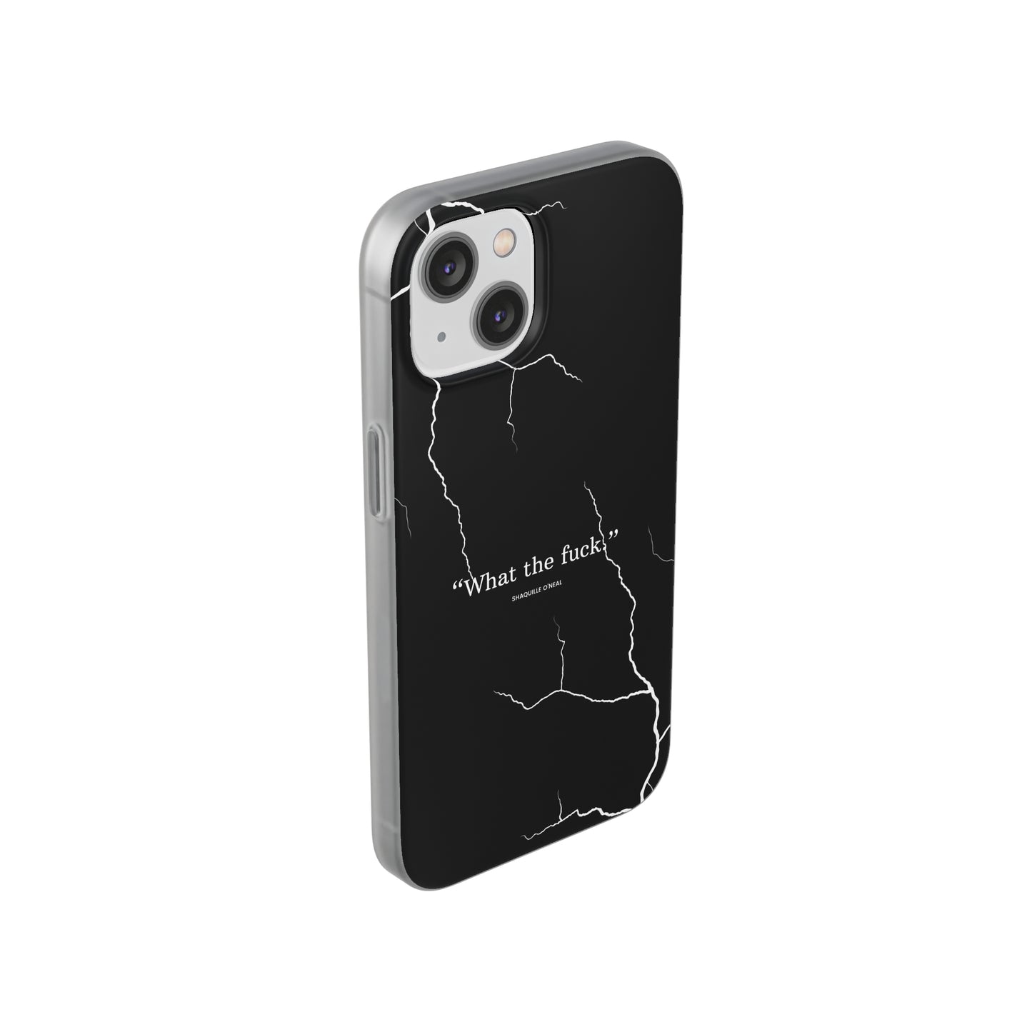 "What the fuck quote" High Quality Phone Case