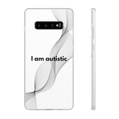 "I am autistic" High Quality Phone Case