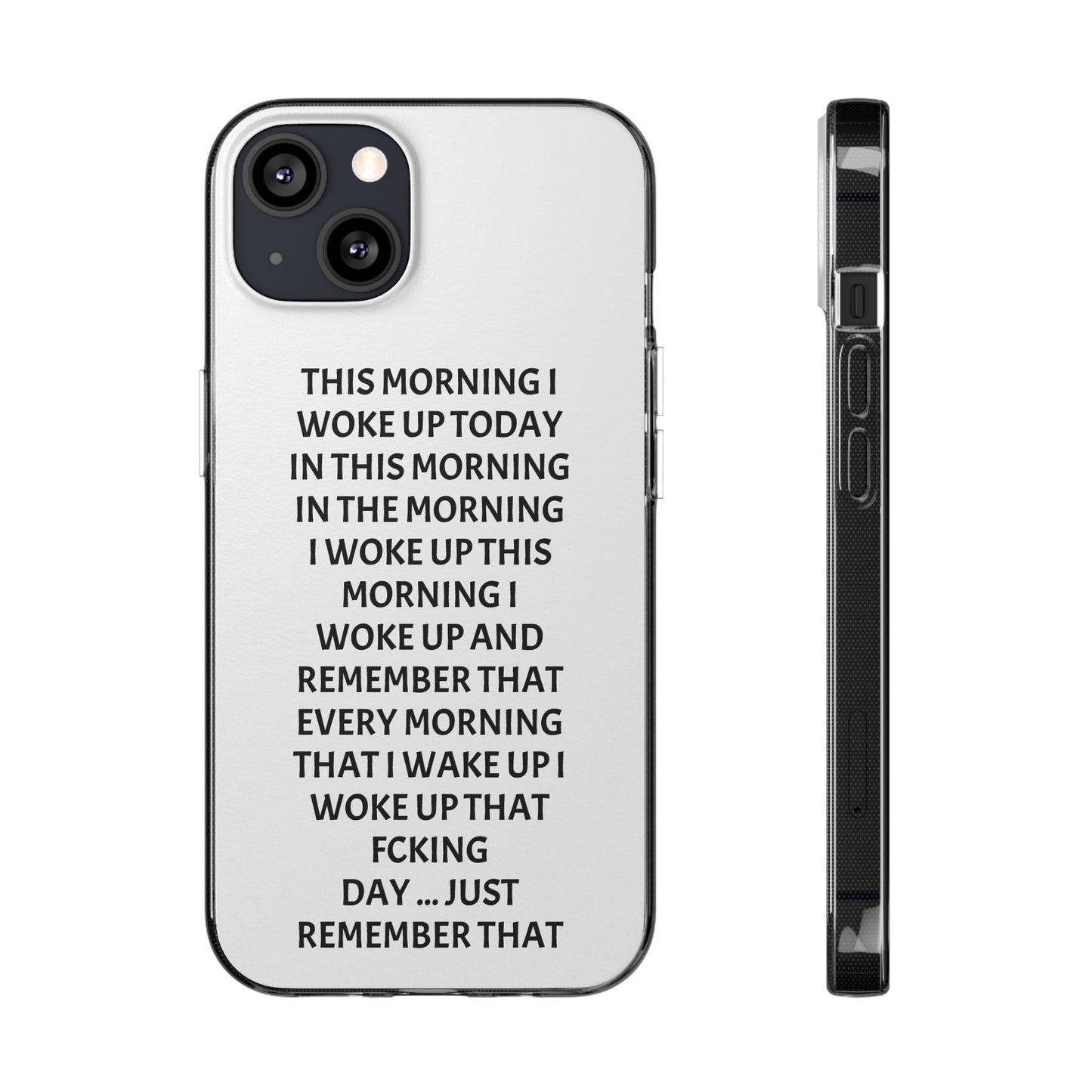 "THIS MORNING" High Quality Phone Case