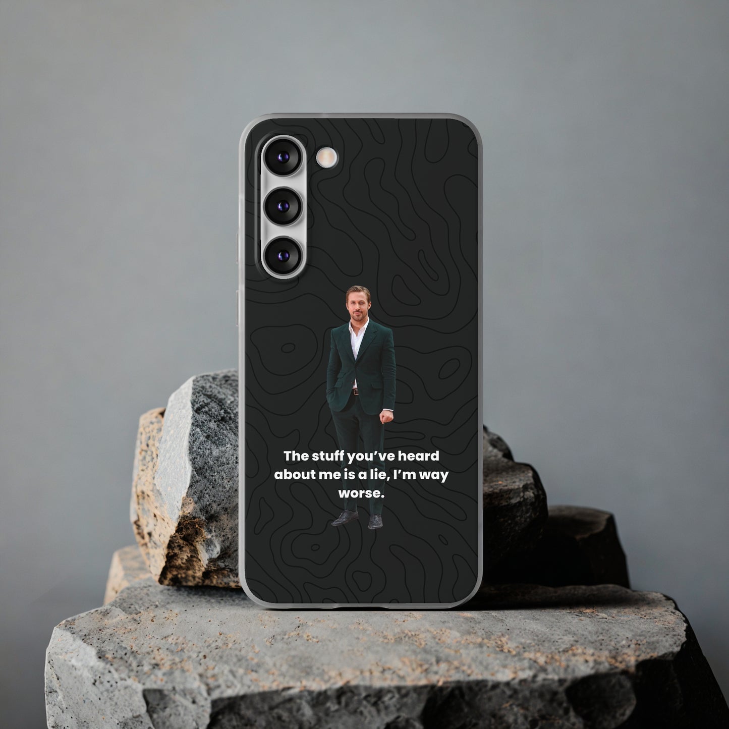 "The stuff you've heard about me..." High Quality Phone Case