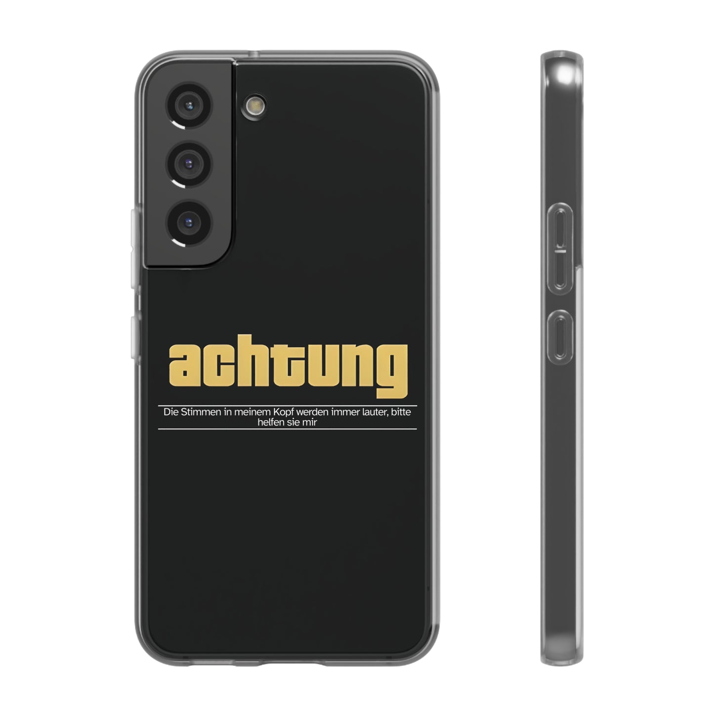 "Achtung (Stimmen)" High Quality Phone Case