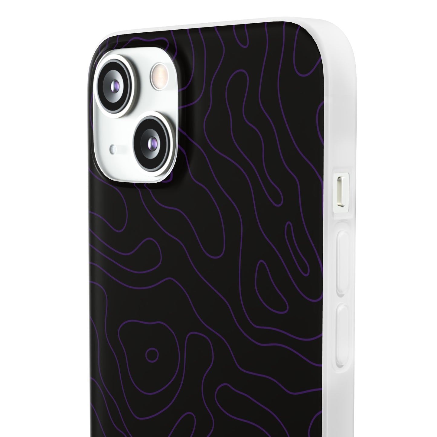 "Purple Topography" High Quality Phone Case