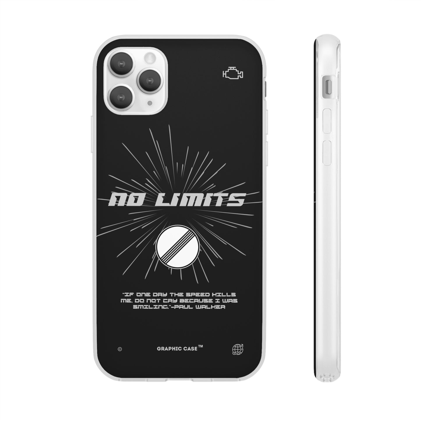 "No limits" High Quality Phone Case