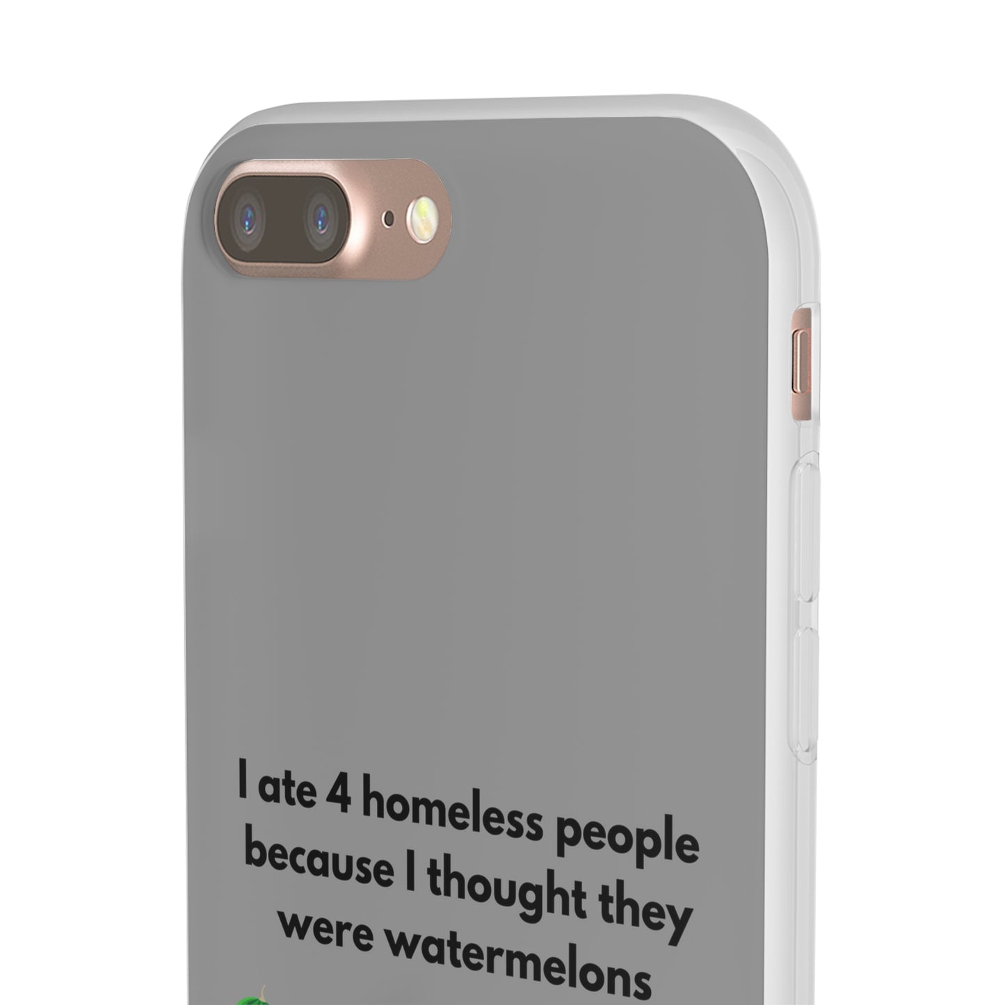 "I ate 4 homeless people" High Quality Phone Cases