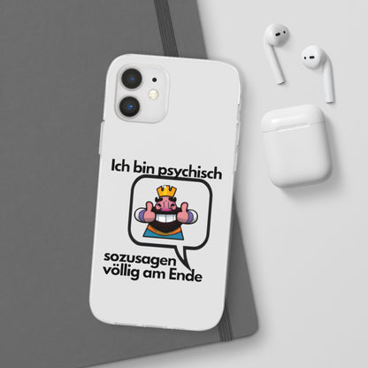 "Ich bin psychisch sozusagen völlig am Ende" High Quality Phone Case