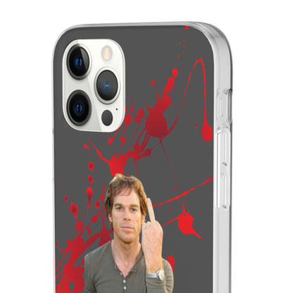 Dexter Middle Finger High Quality Phone Case