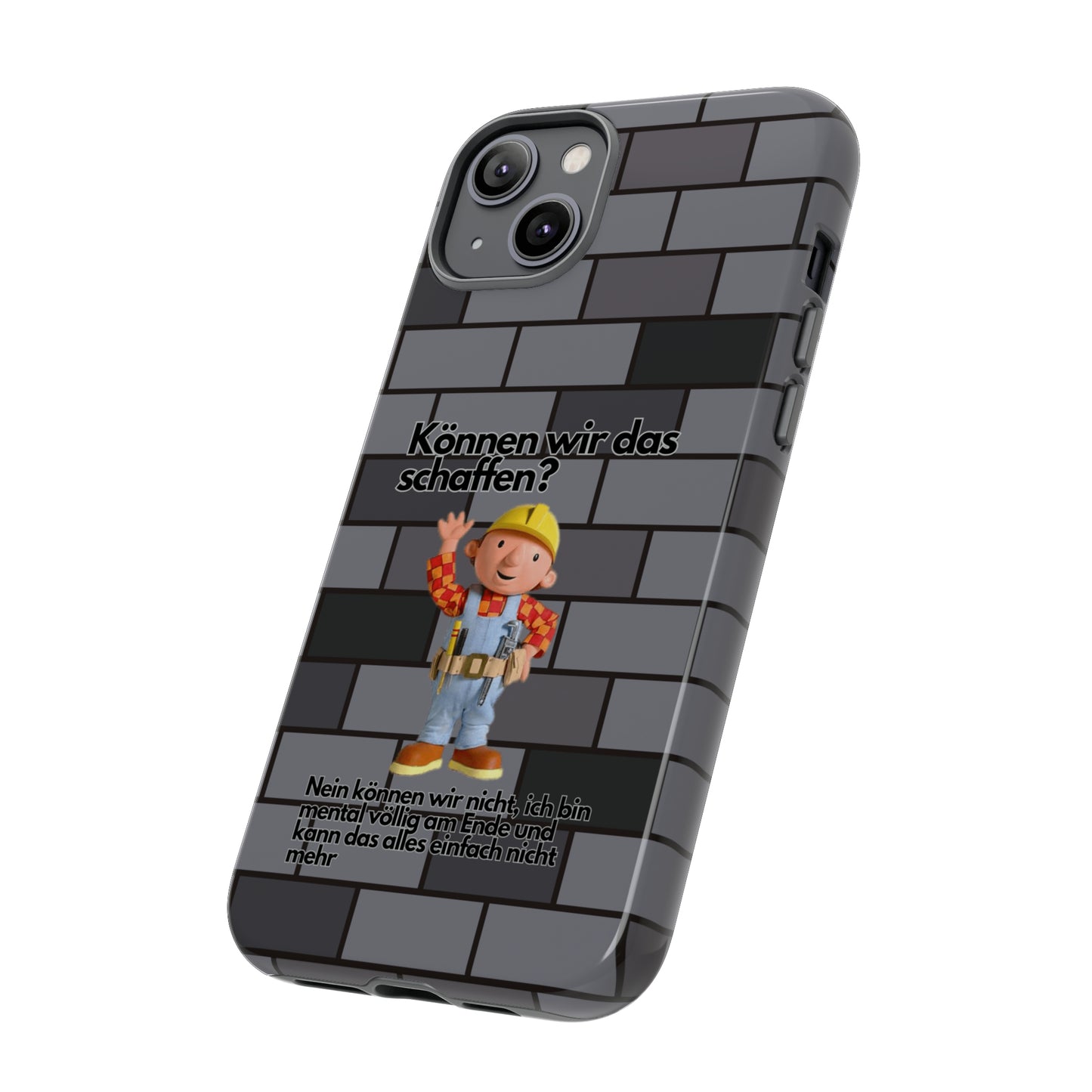 "Können wir das schaffen?" Premium Quality Phone Case