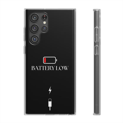 "Battery Low" High Quality Phone Case