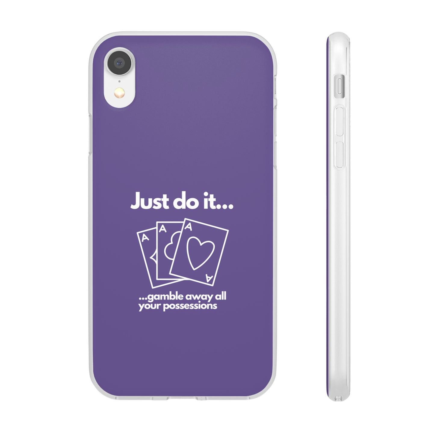 "Just do it... gamble" High Quality Phone Case