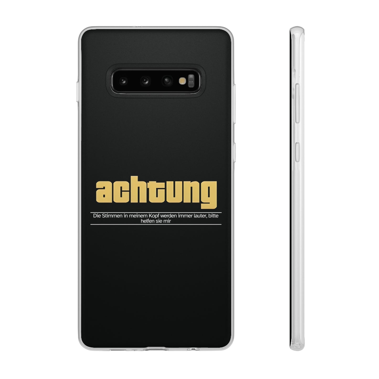 "Achtung (Stimmen)" High Quality Phone Case