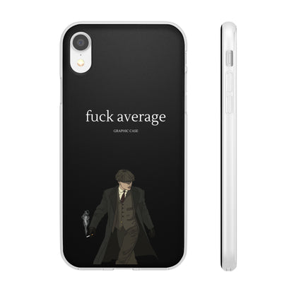 "fuck average" High Quality Phone Case