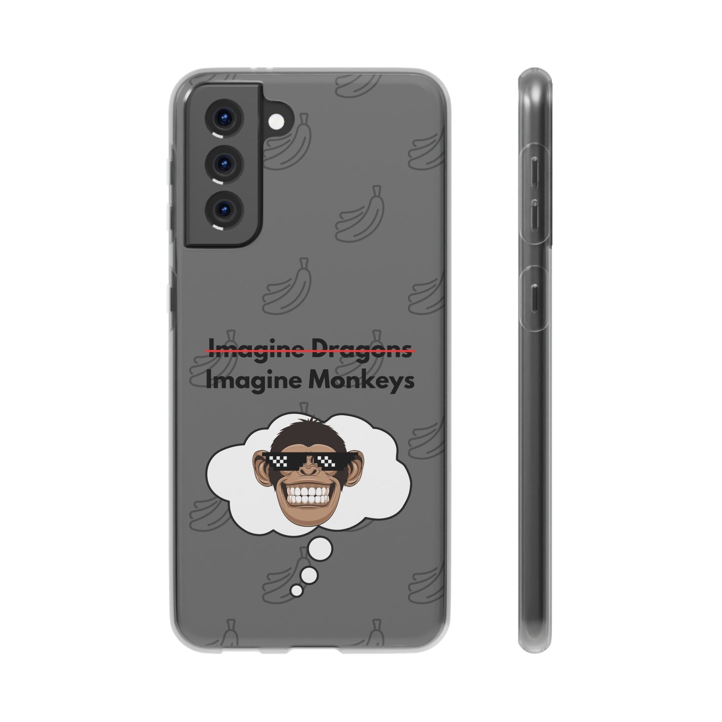 "Imagine Monkeys" High Quality Phone Case