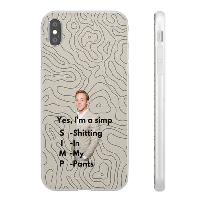 "Yes, I'm a simp" High Quality Phone Case