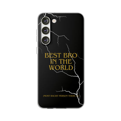 "Best Bro in the world" High Quality Phone Case