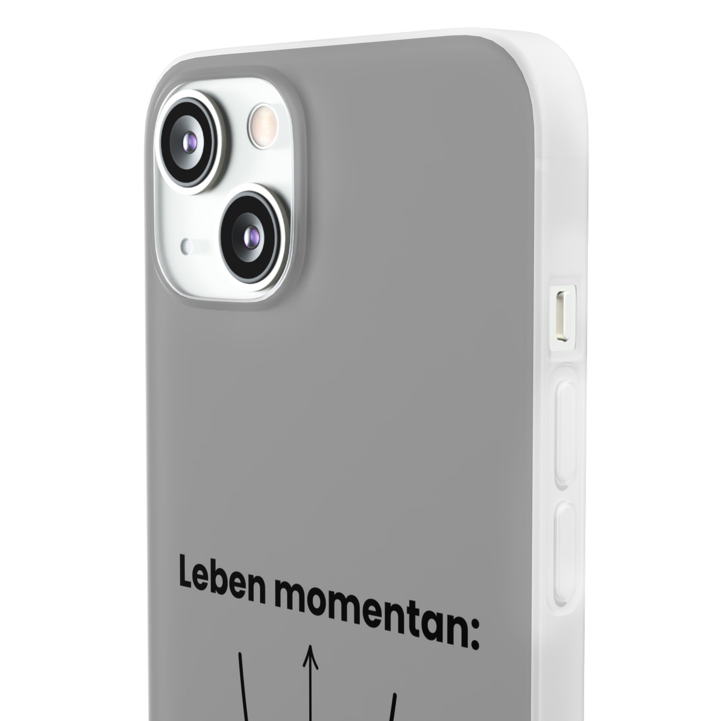 "Leben momentan" High Quality Phone Case