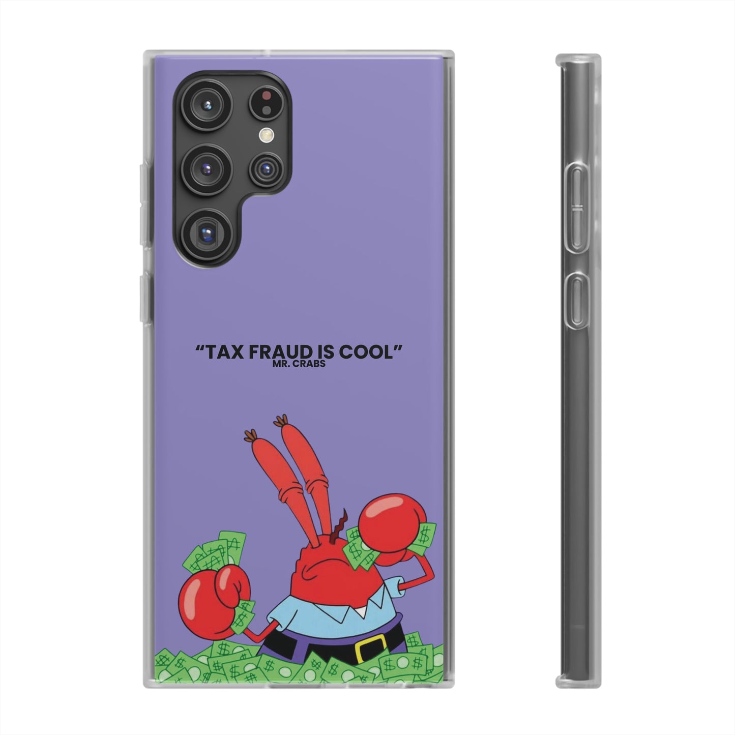 "Tax Fraud is cool" High Quality Phone Case