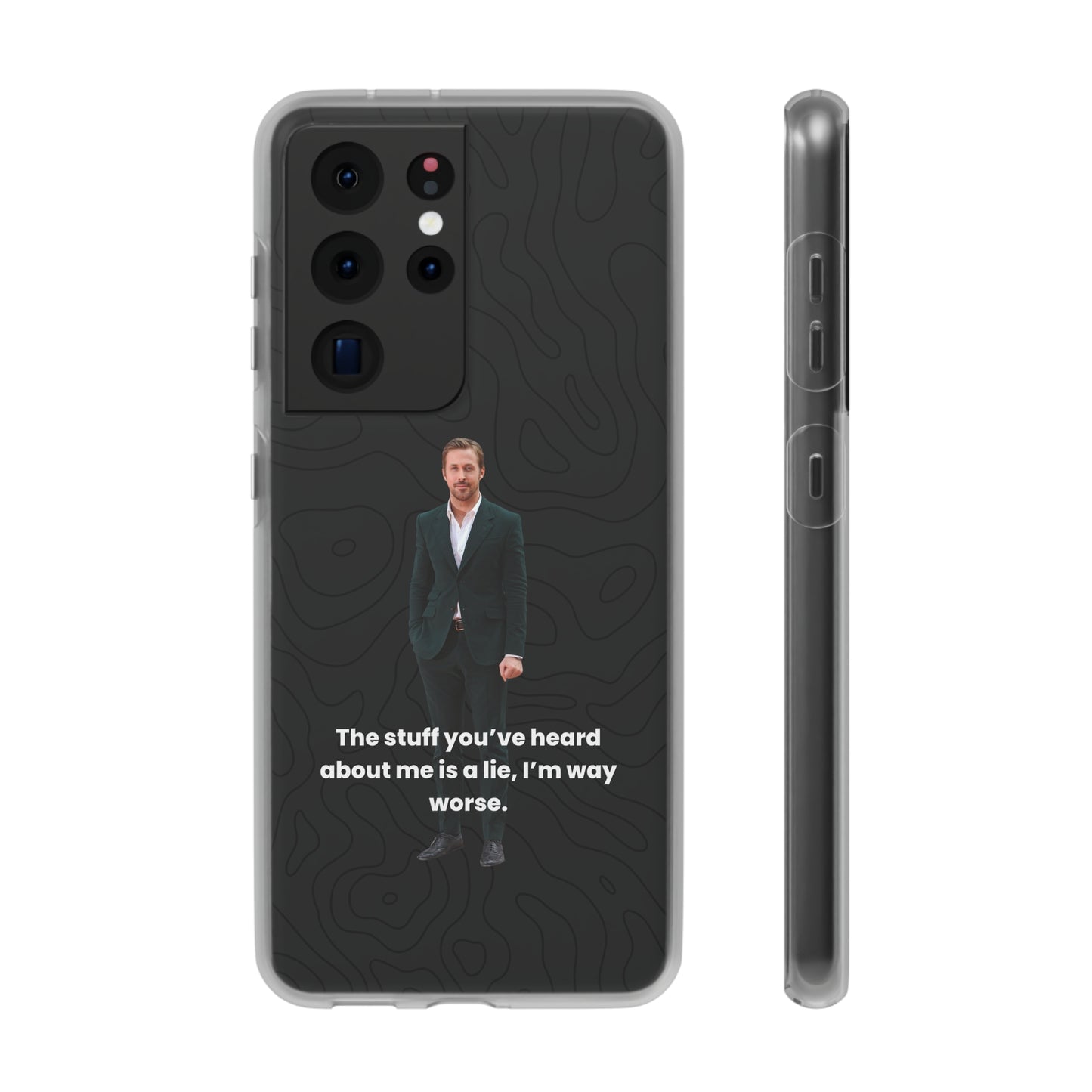 "The stuff you've heard about me..." High Quality Phone Case