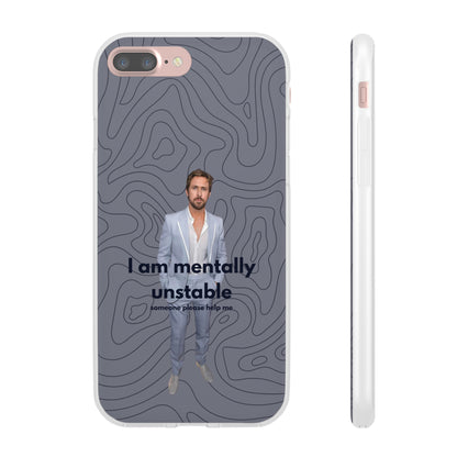 "I am mentally unstable" High Quality Phone Case