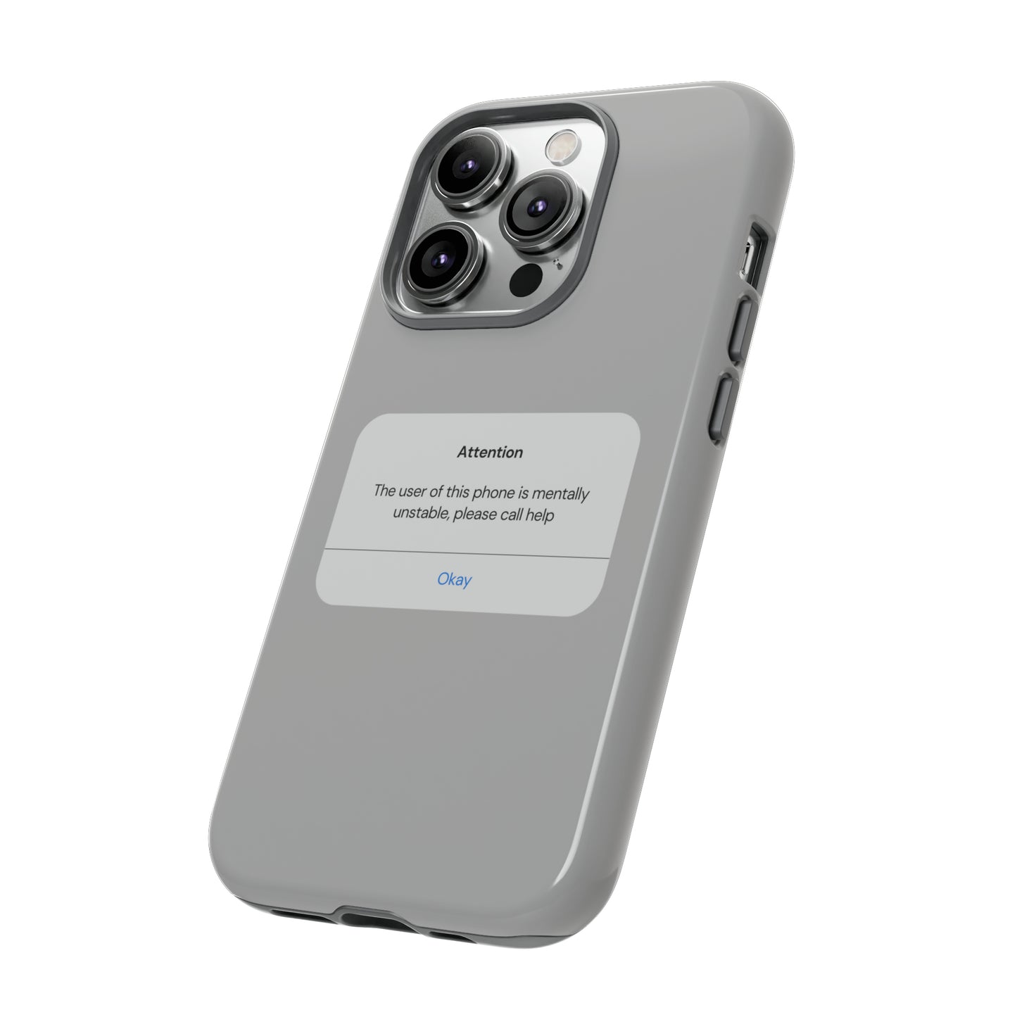 "Attention Notification" Premium Quality Phone Case