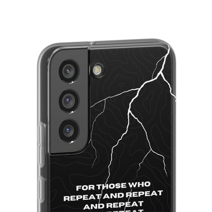 "For those who repeat and repeat..." High Quality Phone Case