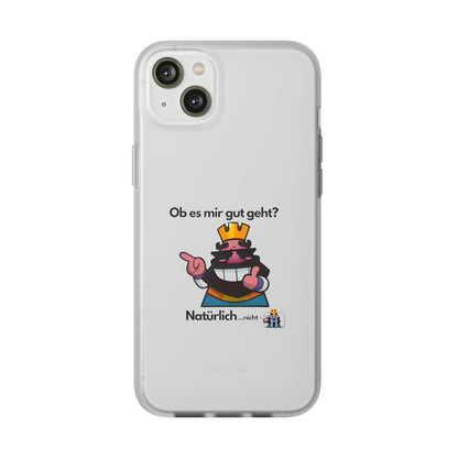 "Ob es mir gut geht? Natürlich... nicht" High Quality Phone Case