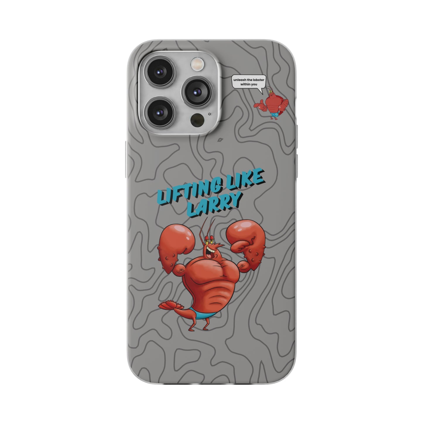 "Lifting like Larry" High Quality Phone Case