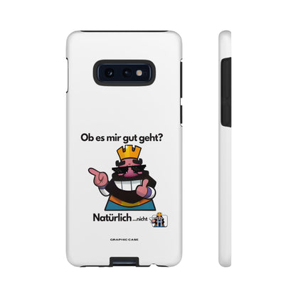 "Ob es mir gut geht?" Premium Quality Phone Case