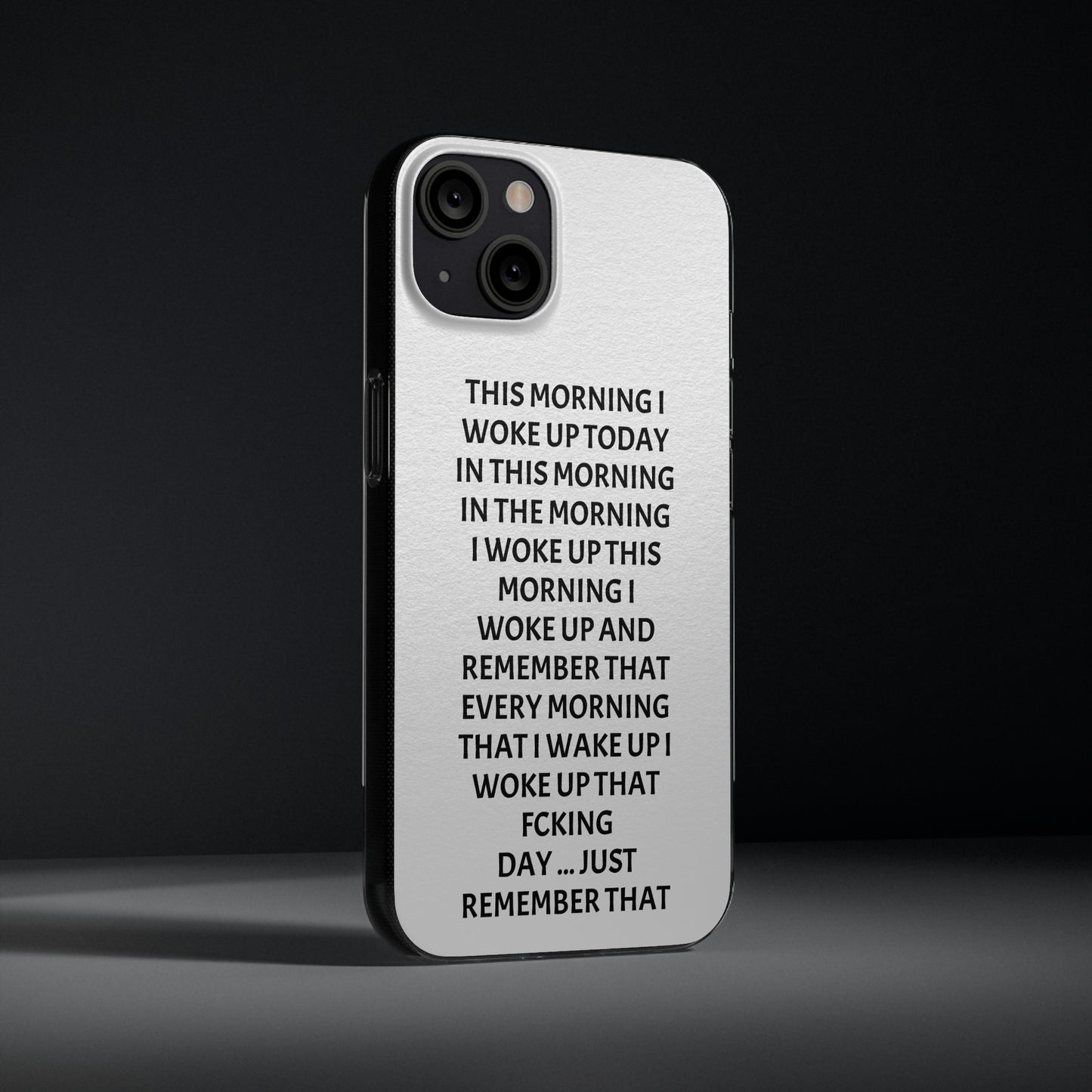 "THIS MORNING" High Quality Phone Case