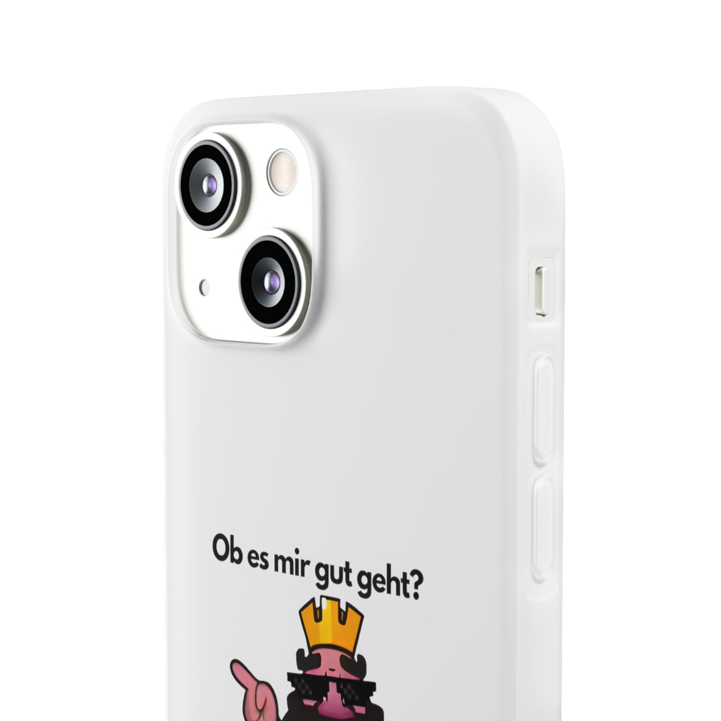 "Ob es mir gut geht? Natürlich... nicht" High Quality Phone Case