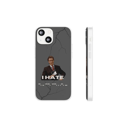 "I hate -. .. --. --. . .-. ... " High Quality Phone Case