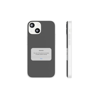 "Attention Notification" High Quality Phone Case