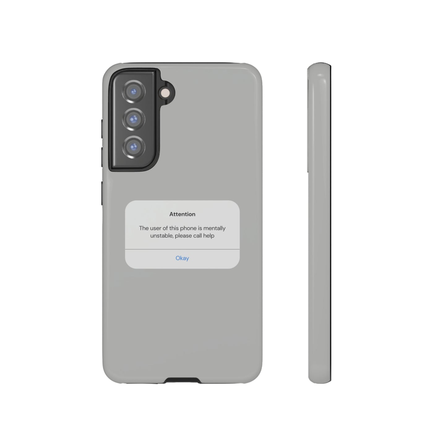 "Attention Notification" Premium Quality Phone Case