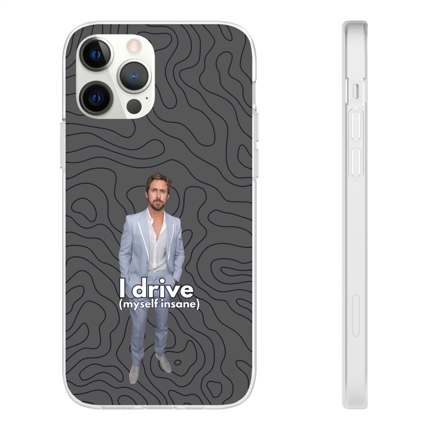 "I drive (myself insane)" High Quality Phone Case