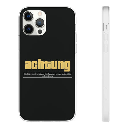 "Achtung (Stimmen)" High Quality Phone Case