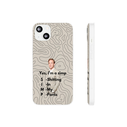 "Yes, I'm a simp" High Quality Phone Case