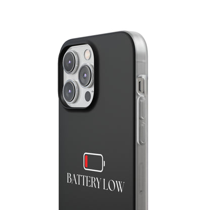 "Battery Low" High Quality Phone Case