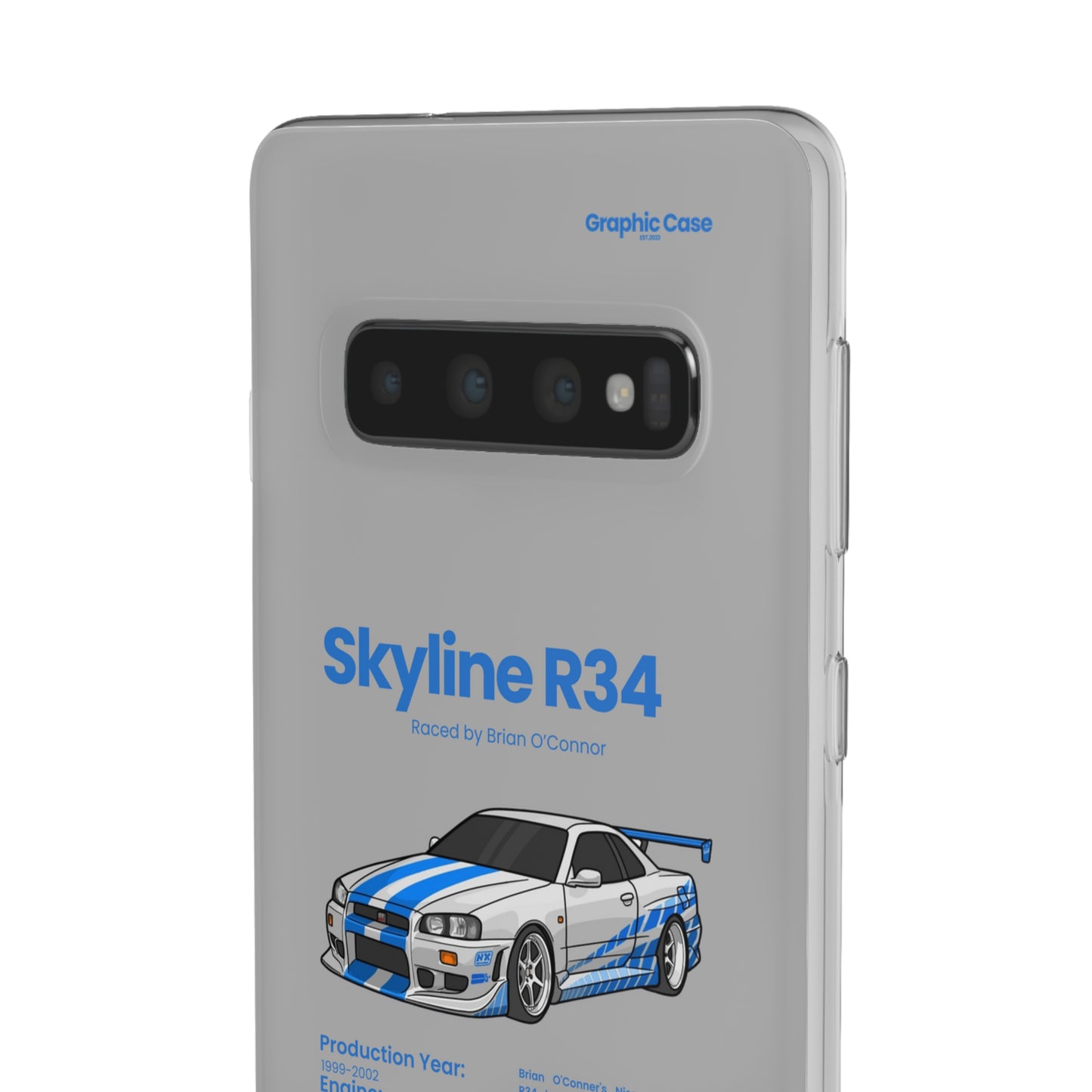 "Skyline R34" High Quality Phone Cases