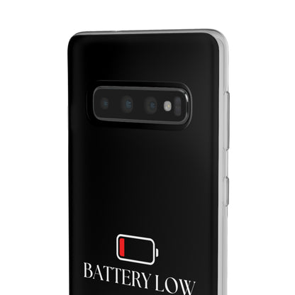 "Battery Low" High Quality Phone Case