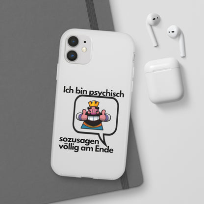 "Ich bin psychisch sozusagen völlig am Ende" High Quality Phone Case