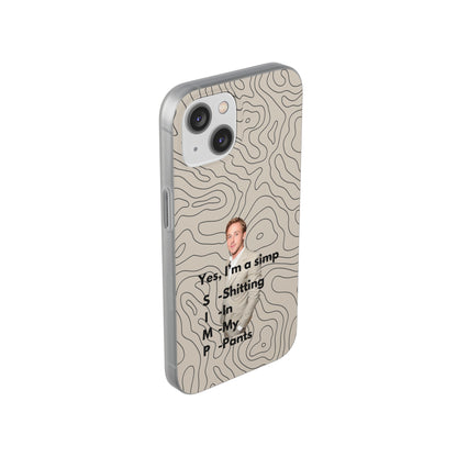 "Yes, I'm a simp" High Quality Phone Case