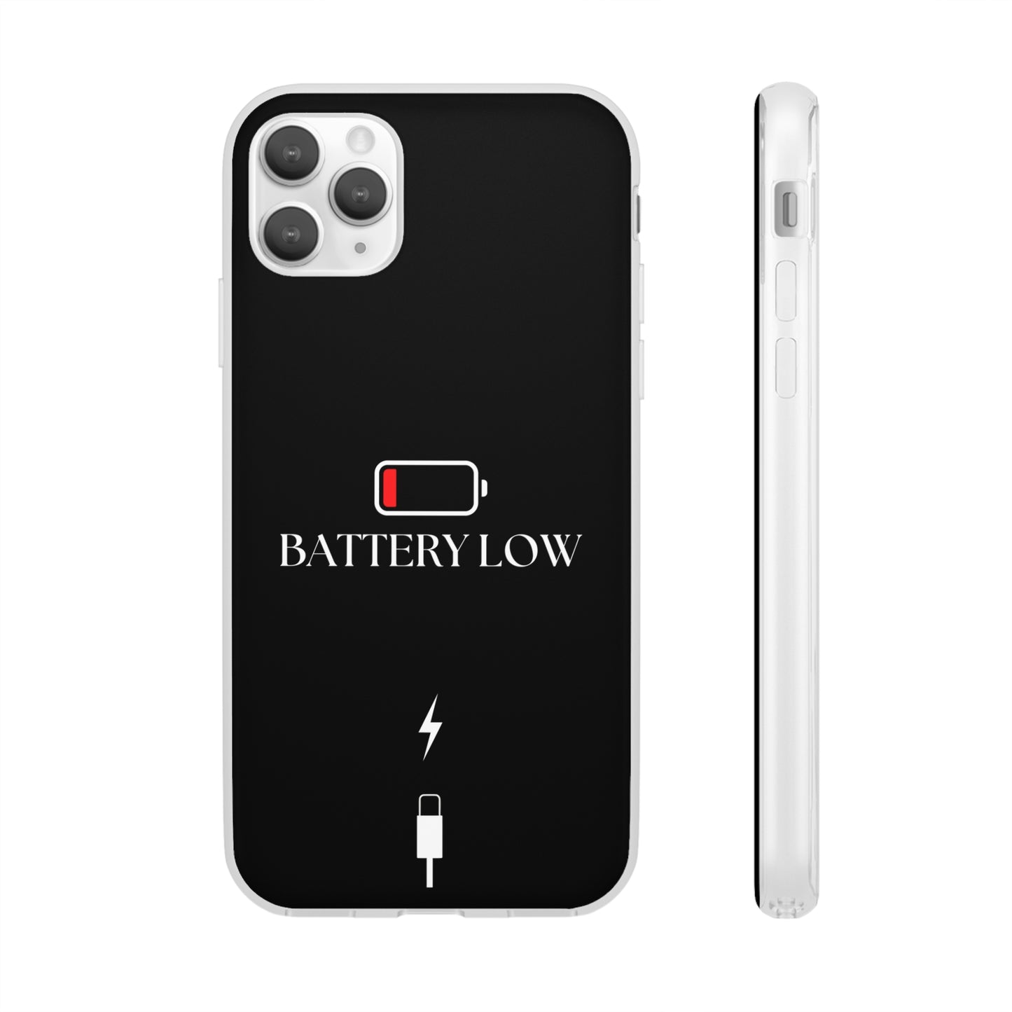 "Battery Low" High Quality Phone Case